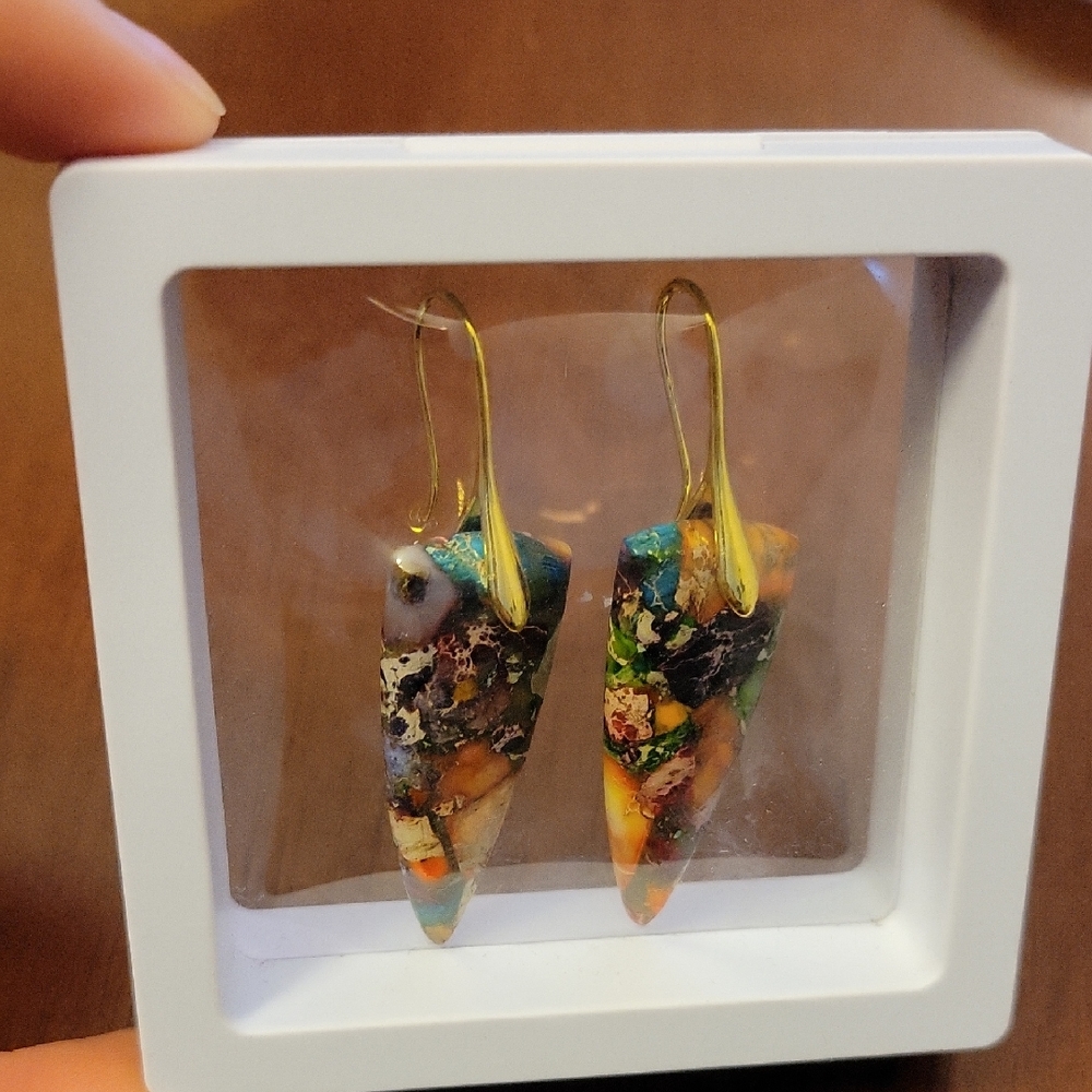 Stone Earrings
